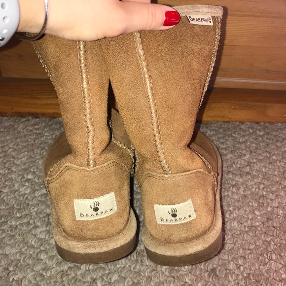 bearpaw boots womens short